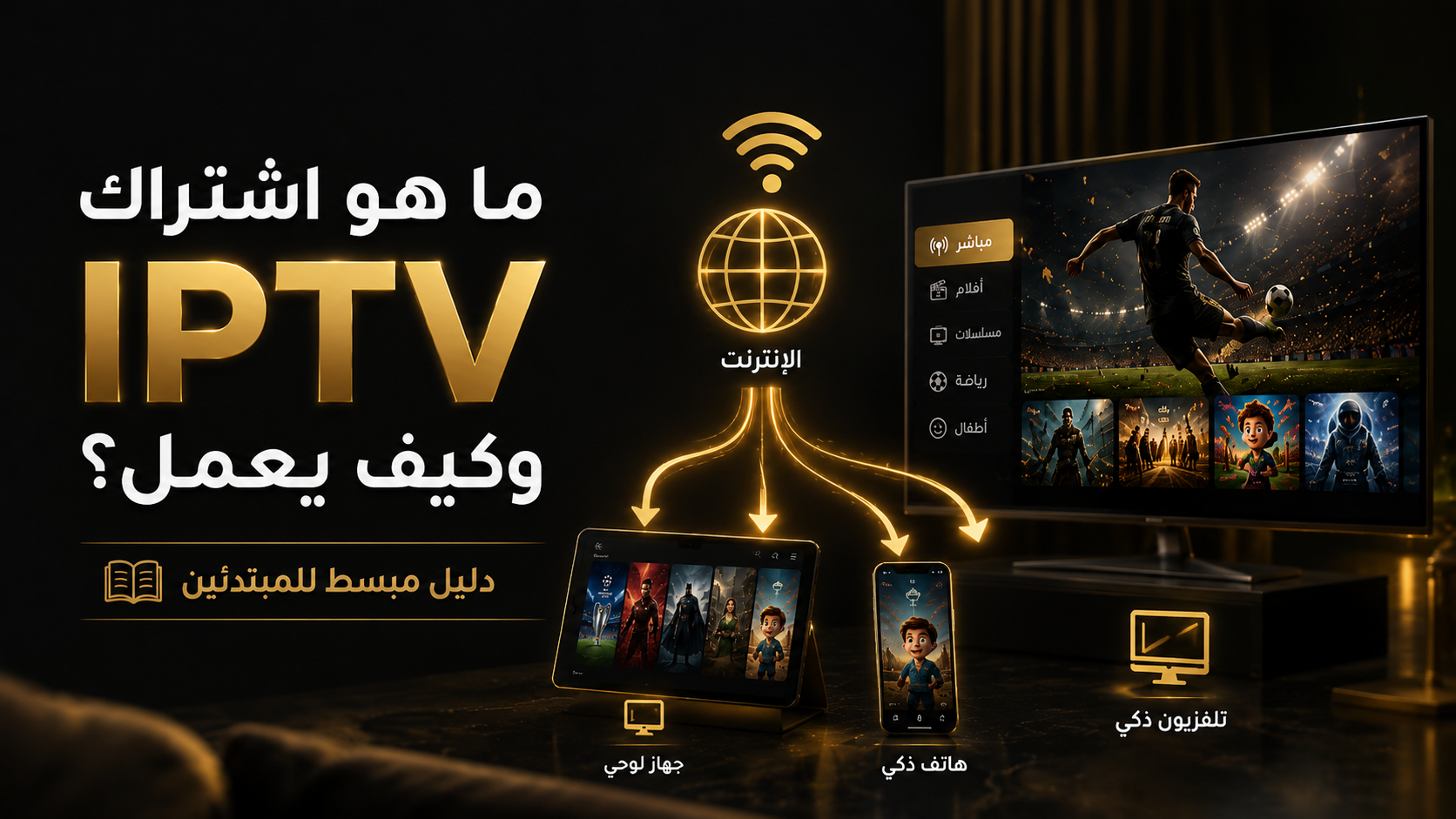 ما هو اشتراك IPTV أو اي بي تي في وكيف يعمل؟