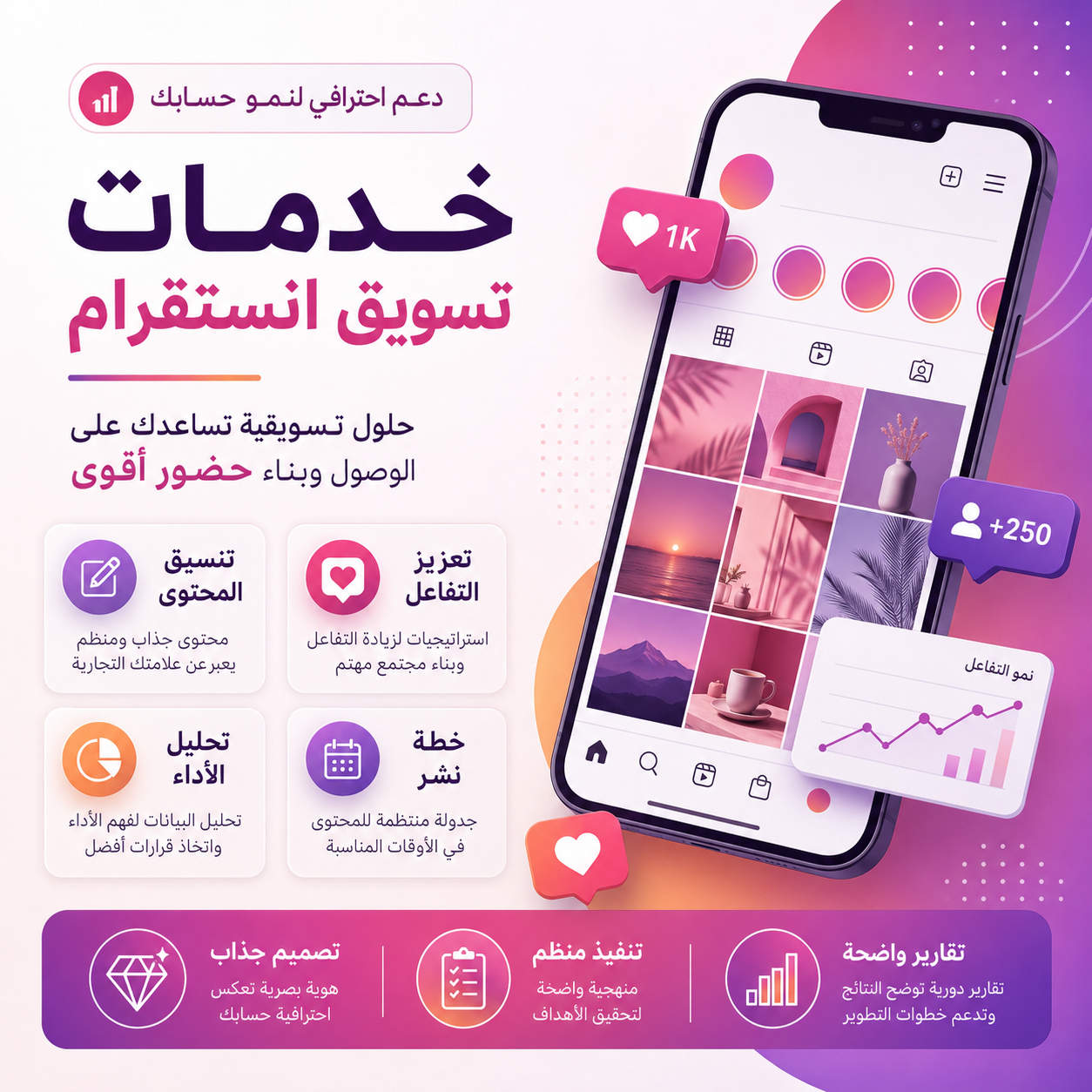 خدمات تسويق إنستقرام لبناء حضور رقمي فعّال