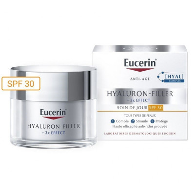 يوسرين - كريم هاليرون فيلر مضاد لعلامات تقدم السن ×3 ايفكت مع واقي شمس (spf30)  50 مل - العناية