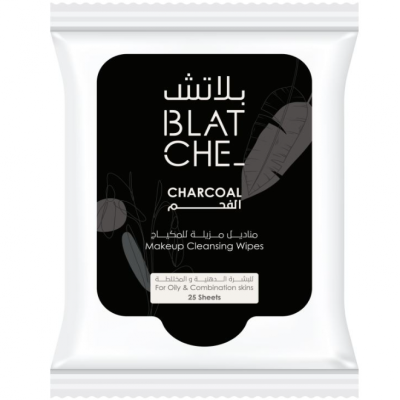 بلاتش - مناديل مزيلة للمكياج بالفحم - مكياج