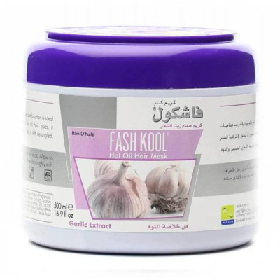 فاشكول حمام زيت للشعر 500 مل بخلاصه الثوم v2 - العناية